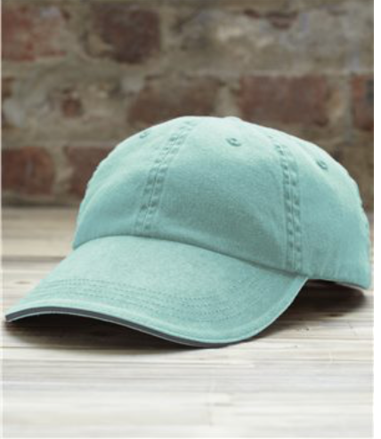 Sandwich Trim Pigment-Dyed Twill Cap 166 Anvil